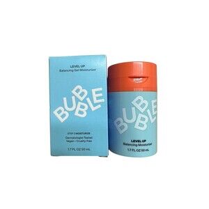 Bubble Skincare Level Up Balancing Gel Moisturizer 1.7 fl oz New In Box